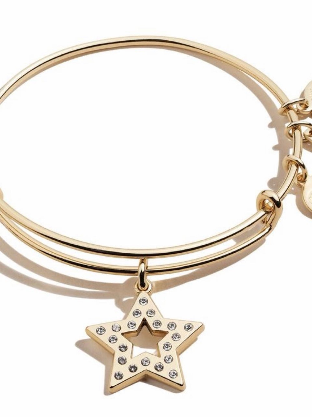 Alex & Ani Gold Star Faith & Hope Charm Bracelet